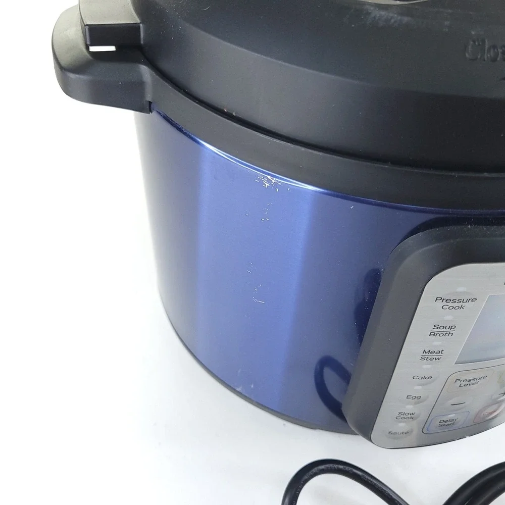 Instant Pot Duo Plus 6 Quart Electric Pressure Cooker Cobalt Blue Multi-Cooker